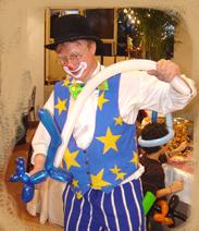  clown modelage des ballons pour enfants